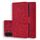 Per Samsung Galaxy S23 FE 5G Custodia per telefono in pelle di vitello con stampa mandala a doppia piega (rosso) Per Samsung Galaxy S23 FE 5G Custodia per telefono in pelle di vitello con stampa mandala a doppia piega (rosso)