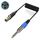 Cavo adattatore a spirale Mini XLR a 4 pin a 6,35 mm per microfono stereo, lunghezza: 0,5 m (nero) Cavo adattatore a spirale Mini XLR a 4 pin a 6,35 mm per microfono stereo, lunghezza: 0,5 m (nero)
