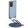 Per Samsung Galaxy S23 FE 5G Custodia per telefono con cover posteriore in pelle con trama in fibra di carbonio e tracolla (blu) Per Samsung Galaxy S23 FE 5G Custodia per telefono con cover posteriore in pelle con trama in fibra di carbonio e tracolla (blu)