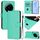 Per Xiaomi 13 Ultra Skin Feel Custodia in pelle tinta unita con cordino (verde) Per Xiaomi 13 Ultra Skin Feel Custodia in pelle tinta unita con cordino (verde)