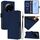 Per Xiaomi 13 Ultra Skin Feel Custodia in pelle tinta unita con cordino (blu navy) Per Xiaomi 13 Ultra Skin Feel Custodia in pelle tinta unita con cordino (blu navy)