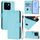 For Xiaomi 14 Pro 5G Global Skin Feel Solid Color Leather Phone Case with Lanyard(Sky Blue) For Xiaomi 14 Pro 5G Global Skin Feel Solid Color Leather Phone Case with Lanyard(Sky Blue)