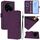 Per Xiaomi 14 Ultra 5G Custodia per telefono in pelle tinta unita con cordino (viola) Per Xiaomi 14 Ultra 5G Custodia per telefono in pelle tinta unita con cordino (viola)