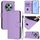 Per OPPO Reno12 F Custodia per telefono in pelle tinta unita con cordino Global Skin Feel (viola lavanda) Per OPPO Reno12 F Custodia per telefono in pelle tinta unita con cordino Global Skin Feel (viola lavanda)