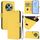Per OPPO Reno12 F Custodia per telefono in pelle tinta unita con cordino Global Skin Feel (giallo limone) Per OPPO Reno12 F Custodia per telefono in pelle tinta unita con cordino Global Skin Feel (giallo limone)