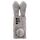 Per Samsung Galaxy S24 Ultra 5G Custodia per telefono in TPU con simpatico coniglietto di peluche (grigio chiaro) Per Samsung Galaxy S24 Ultra 5G Custodia per telefono in TPU con simpatico coniglietto di peluche (grigio chiaro)