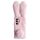 Per Samsung Galaxy S23 FE 5G Custodia per telefono in TPU con simpatico coniglietto di peluche (rosa) Per Samsung Galaxy S23 FE 5G Custodia per telefono in TPU con simpatico coniglietto di peluche (rosa)