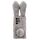 Per Samsung Galaxy S22 Ultra 5G Custodia per telefono in TPU con simpatico coniglietto di peluche (grigio chiaro) Per Samsung Galaxy S22 Ultra 5G Custodia per telefono in TPU con simpatico coniglietto di peluche (grigio chiaro)