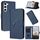 Per Samsung Galaxy S23 5G Custodia in pelle con fibbia a motivo triangolare (blu reale) Per Samsung Galaxy S23 5G Custodia in pelle con fibbia a motivo triangolare (blu reale)