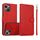 Per iPhone 14 Custodia in pelle con cover posteriore magnetica staccabile 2 in 1 in vitello (rosso) Per iPhone 14 Custodia in pelle con cover posteriore magnetica staccabile 2 in 1 in vitello (rosso)