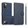Per iPhone 14 Pro Calf Texture 2 in 1 Custodia in pelle con retro magnetico staccabile (blu) Per iPhone 14 Pro Calf Texture 2 in 1 Custodia in pelle con retro magnetico staccabile (blu)
