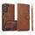 Per Samsung Galaxy S23 5G Custodia in pelle con retro magnetico staccabile 2 in 1 con texture di vitello (marrone) Per Samsung Galaxy S23 5G Custodia in pelle con retro magnetico staccabile 2 in 1 con texture di vitello (marrone)