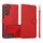 Per Samsung Galaxy S22+ 5G Custodia in pelle con retro magnetico staccabile 2 in 1 in pelle di vitello (rosso) Per Samsung Galaxy S22+ 5G Custodia in pelle con retro magnetico staccabile 2 in 1 in pelle di vitello (rosso)