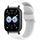 Per Redmi Watch 5 Active Color Buckle cinturino in silicone color puro (bianco) Per Redmi Watch 5 Active Color Buckle cinturino in silicone color puro (bianco)