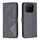 Custodia per telefono in pelle con texture a rombi e fibbia magnetica per Honor X5b (nera) Custodia per telefono in pelle con texture a rombi e fibbia magnetica per Honor X5b (nera)