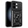 Per vivo Y28 4G Custodia per fotocamera scorrevole in TPU+PC (nero)