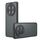 Per Honor X60 Pro Armor Precise Hole PC Hybrid TPU Custodia per telefono (nero satinato) Per Honor X60 Pro Armor Precise Hole PC Hybrid TPU Custodia per telefono (nero satinato)