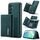 Per Samsung Galaxy A16 5G DG.MING M1 Series Portafoglio multi-carta a 3 ante + Custodia magnetica per telefono (verde) Per Samsung Galaxy A16 5G DG.MING M1 Series Portafoglio multi-carta a 3 ante + Custodia magnetica per telefono (verde)