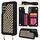 Per Samsung Galaxy S22+ 5G Custodia per telefono con doppia fessura per carta posteriore e copertura completa con tracolla (nero) Per Samsung Galaxy S22+ 5G Custodia per telefono con doppia fessura per carta posteriore e copertura completa con tracolla (nero)