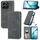 Per Honor 200 Smart Retro Skin Feel Custodia magnetica in pelle Flip per telefono (grigio) Per Honor 200 Smart Retro Skin Feel Custodia magnetica in pelle Flip per telefono (grigio)