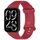 Per Xiaomi Smart Band 9 Pro Color Buckle Pure Color Silicone Watch Band (Rosso) Per Xiaomi Smart Band 9 Pro Color Buckle Pure Color Silicone Watch Band (Rosso)