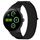 Per Google Pixel Watch 3 45mm Cinturino in nylon intrecciato con chiusura a strappo (nero grigio) Per Google Pixel Watch 3 45mm Cinturino in nylon intrecciato con chiusura a strappo (nero grigio)