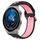 Per Huawei Watch GT3 Pro 43mm 20mm Cinturino sportivo in silicone traspirante traforato (nero + rosa) Per Huawei Watch GT3 Pro 43mm 20mm Cinturino sportivo in silicone traspirante traforato (nero + rosa)