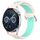 Per Huawei Watch GT3 42mm 20mm Cinturino in silicone sportivo traspirante traforato (rosa + anatra d'acqua) Per Huawei Watch GT3 42mm 20mm Cinturino in silicone sportivo traspirante traforato (rosa + anatra d'acqua)