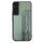 Per Samsung Galaxy S22 5G Custodia a portafoglio con cerniera orizzontale in fibra di carbonio (verde) Per Samsung Galaxy S22 5G Custodia a portafoglio con cerniera orizzontale in fibra di carbonio (verde)