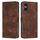 Per Sony Xperia 5 VI Dream Triangle Custodia in pelle con cordino (marrone) Per Sony Xperia 5 VI Dream Triangle Custodia in pelle con cordino (marrone)