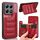 Per Xiaomi 14T Pro Custodia per telefono con motivo a mucca e carta da cucito (rosso) Per Xiaomi 14T Pro Custodia per telefono con motivo a mucca e carta da cucito (rosso)