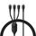 Baseus Flash Series 3 100W 3 in 1 Cavo dati di ricarica rapida da tipo C a 8 pin e doppio tipo C, lunghezza: 1,5 m (nero) Baseus Flash Series 3 100W 3 in 1 Cavo dati di ricarica rapida da tipo C a 8 pin e doppio tipo C, lunghezza: 1,5 m (nero)