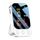 Rilevatore di monossido di carbonio portatile multifunzionale 3 in 1 (bianco)