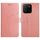 Per Honor X5b 4G / X5b Plus 4G Custodia per telefono in pelle con motivo a forma di Y (rosa)