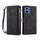 Per Motorola Moto G35 ESEBLE Retro Frosted RFID Custodia in pelle per telefono (nero) Per Motorola Moto G35 ESEBLE Retro Frosted RFID Custodia in pelle per telefono (nero)