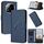 For Redmi Note 14 Pro+ 5G Triangle Pattern Buckle Clasp Leather Phone Case(Royal Blue) For Redmi Note 14 Pro+ 5G Triangle Pattern Buckle Clasp Leather Phone Case(Royal Blue)