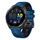 For Garmin Forerunner 965 Two Color Steel Buckle Silicone Watch Band(Royal Blue Black) For Garmin Forerunner 965 Two Color Steel Buckle Silicone Watch Band(Royal Blue Black)