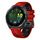 For Garmin Forerunner 965 Two Color Steel Buckle Silicone Watch Band(Red Black) For Garmin Forerunner 965 Two Color Steel Buckle Silicone Watch Band(Red Black)