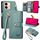 Per vivo Y37 Pro Love Zipper Lanyard Custodia in pelle per telefono (verde) Per vivo Y37 Pro Love Zipper Lanyard Custodia in pelle per telefono (verde)