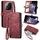 For Xiaomi Redmi Note 14 Pro+ 5G Geometric Zipper Wallet Side Buckle Leather Phone Case(Red) For Xiaomi Redmi Note 14 Pro+ 5G Geometric Zipper Wallet Side Buckle Leather Phone Case(Red)