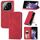 Per Xiaomi Redmi Note 14 Pro+ 5G Retro Skin Feel Custodia in pelle magnetica Flip Phone (rosso) Per Xiaomi Redmi Note 14 Pro+ 5G Retro Skin Feel Custodia in pelle magnetica Flip Phone (rosso)