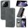 Per Xiaomi Redmi Note 14 Pro+ 5G Retro Skin Feel Custodia in pelle magnetica Flip Phone (grigio) Per Xiaomi Redmi Note 14 Pro+ 5G Retro Skin Feel Custodia in pelle magnetica Flip Phone (grigio)