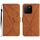 Per Honor X5b 4G / X5b Plus 4G Custodia per telefono in pelle goffrata con cuciture (marrone) Per Honor X5b 4G / X5b Plus 4G Custodia per telefono in pelle goffrata con cuciture (marrone)
