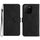 Per Honor X5b 4G / X5b Plus 4G Custodia per telefono in pelle goffrata con cuciture (nero)