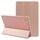 Custodia per tablet in pelle e silicone a tre ante per Honor Pad GT Pro (oro rosa) Custodia per tablet in pelle e silicone a tre ante per Honor Pad GT Pro (oro rosa)