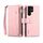 Per Samsung Galaxy S24 Ultra 5G ESEBLE Retro Frosted RFID Flip Custodia in Pelle per Telefono (Oro Rosa)