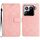Per Xiaomi 15 Custodia per telefono in pelle con trama a griglia rombica (rosa) Per Xiaomi 15 Custodia per telefono in pelle con trama a griglia rombica (rosa)