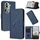 Per OPPO Reno11 Pro Custodia per telefono in pelle con fibbia a forma di triangolo globale (blu reale) Per OPPO Reno11 Pro Custodia per telefono in pelle con fibbia a forma di triangolo globale (blu reale)