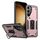 Per Samsung Galaxy S23 5G Custodia per telefono con supporto ad anello in TPU ibrido per PC (oro rosa) Per Samsung Galaxy S23 5G Custodia per telefono con supporto ad anello in TPU ibrido per PC (oro rosa)