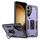 Per Samsung Galaxy S23+ 5G Custodia per telefono con supporto ad anello in TPU ibrido per PC (viola) Per Samsung Galaxy S23+ 5G Custodia per telefono con supporto ad anello in TPU ibrido per PC (viola)